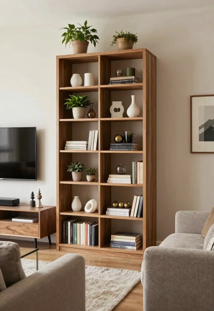 16 TV Unit Designs 2026 Trending Ideas With Contemporary Appeal - 4. Open Shelving Units 1