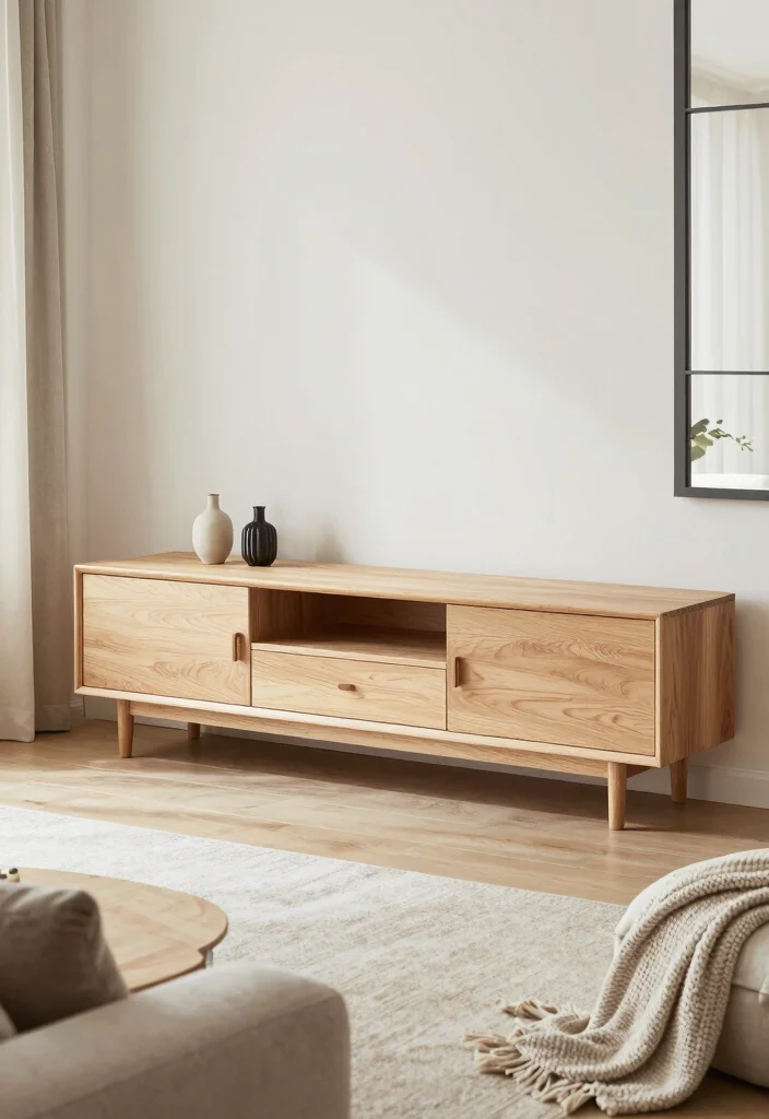 16 TV Unit Designs 2026 Trending Ideas With Contemporary Appeal - 7. Scandinavian-Inspired Units 1