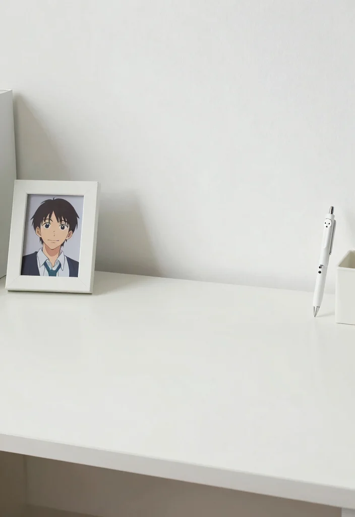 17 Anime Desk Setup Ideas With Cool Aesthetic Vibes - 10. Subtle Anime Touches 1