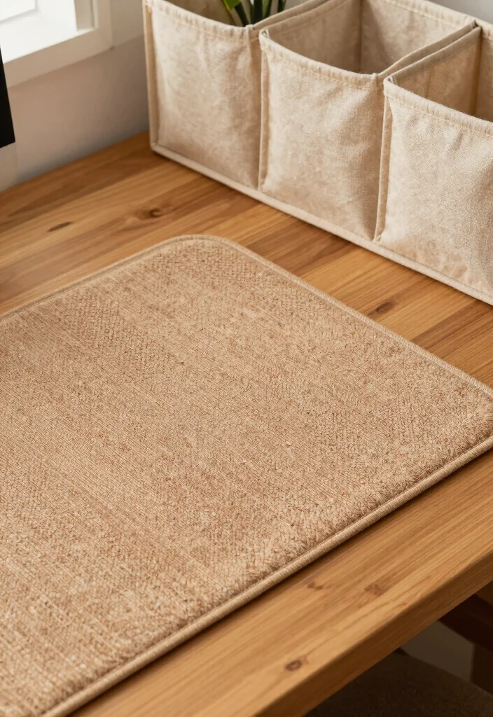 17 Anime Desk Setup Ideas With Cool Aesthetic Vibes - 12. Textured Surfaces 1