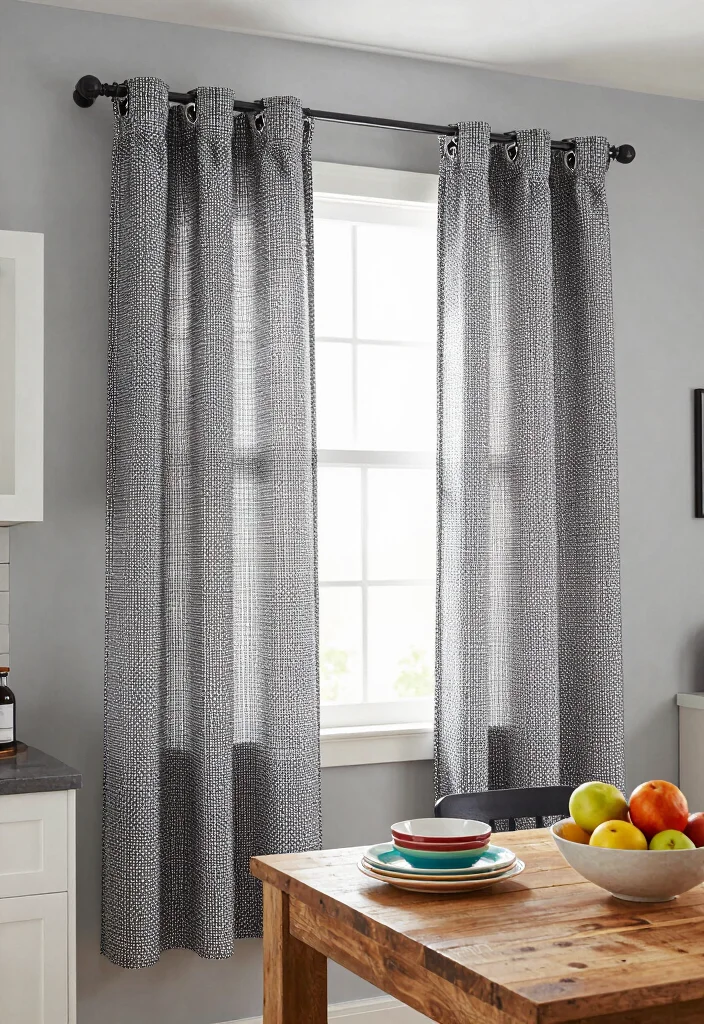 17 Cafe Curtains Kitchen 2026 Trending Ideas With Cozy Vintage Feel - 13. Vintage Monochromes 1
