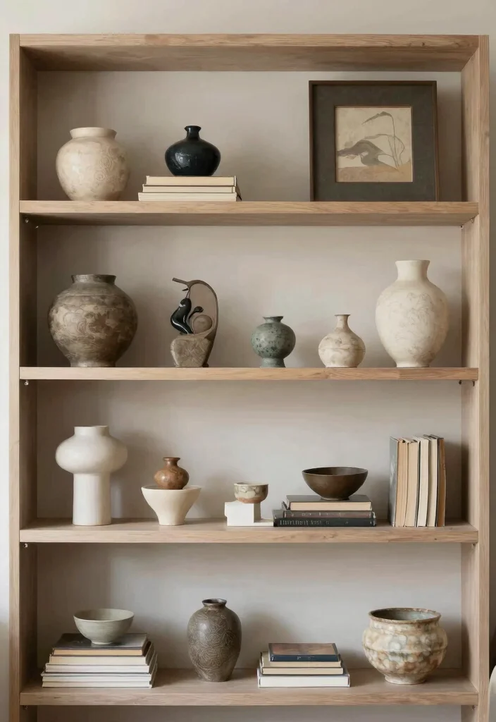 17 Top of Bookshelf Decor Ideas That Look Designer Styled 11 17 Top of Bookshelf Decor Ideas That Look Designer Styled - 10. Create Levels 1