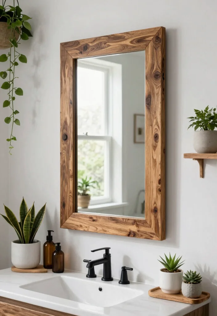 18 Modern Bathroom Mirrors Ideas With Sleek Reflection 19 18 Modern Bathroom Mirrors Ideas With Sleek Reflection - 18. Eco-Friendly Mirrors 1