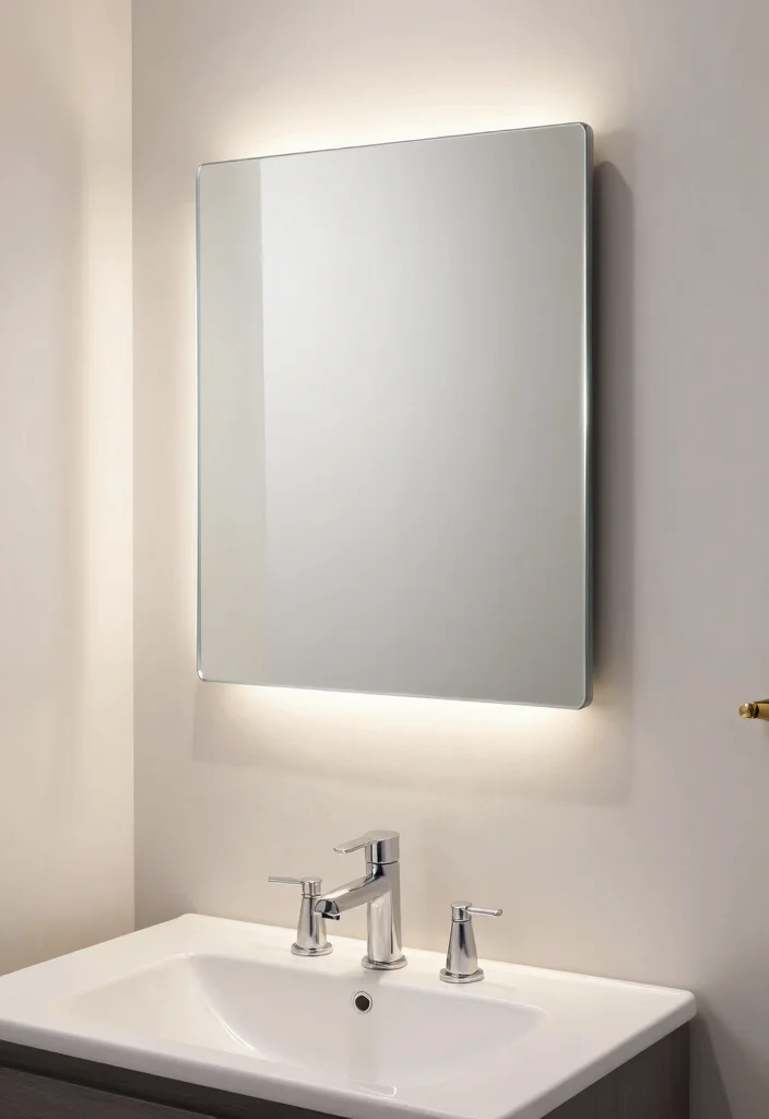18 Modern Bathroom Mirrors Ideas With Sleek Reflection 10 18 Modern Bathroom Mirrors Ideas With Sleek Reflection - 9. Wall-Mounted Mirrors 1