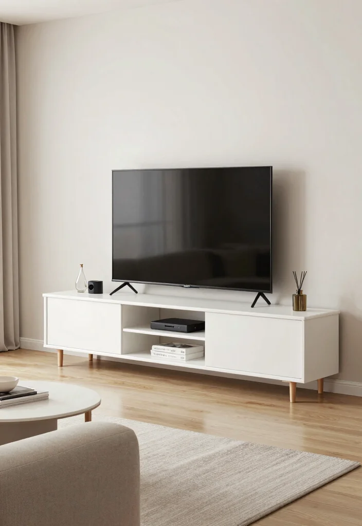 18 TV Wall Shelf 2026 Trending Ideas With Sleek Modern Style - 10. Compact Media Centers 1