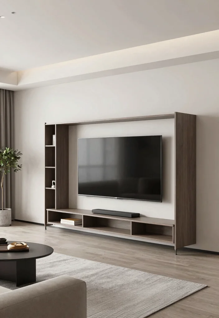 18 TV Wall Shelf 2026 Trending Ideas With Sleek Modern Style - 14. Foldable TV Shelves 1